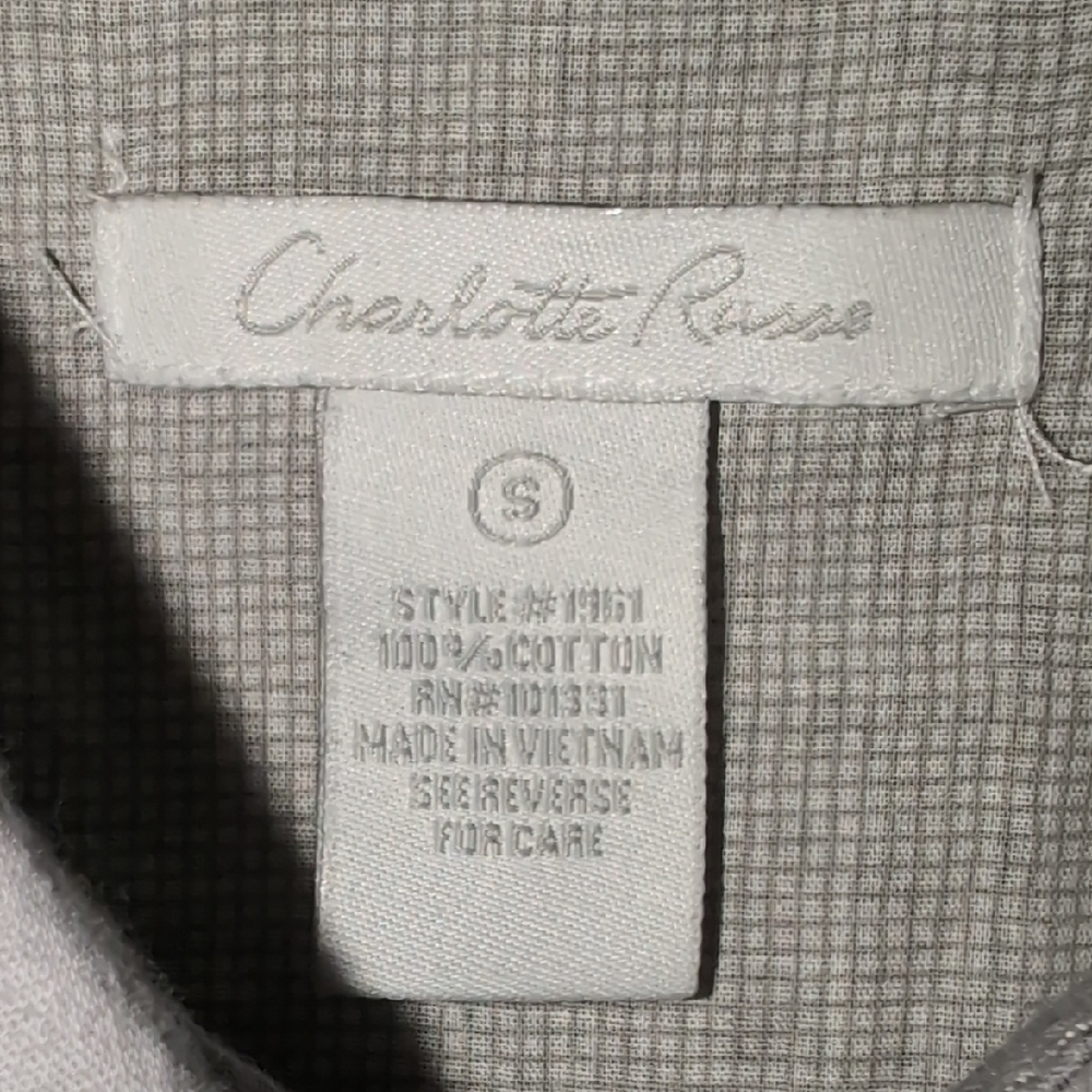 Grey Button-Up Shirt - Picture 2 of 6